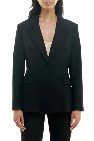 Nicole Miller Lace Blazer - Very Black