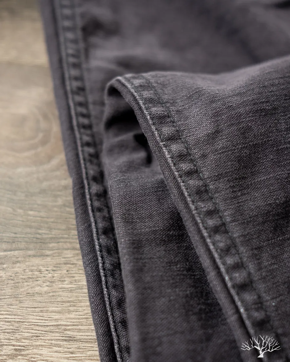 Regular Fit Fatigue Pants - Black Stone