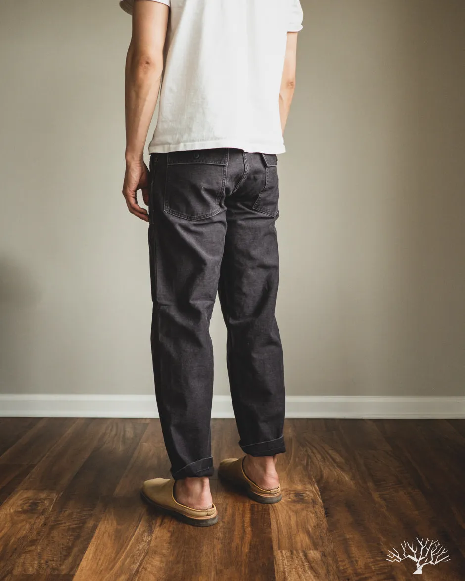 Regular Fit Fatigue Pants - Black Stone