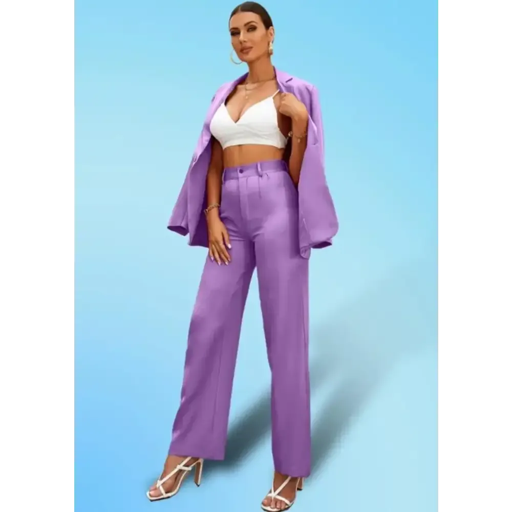 Regular Fit Women Trousers And Pants