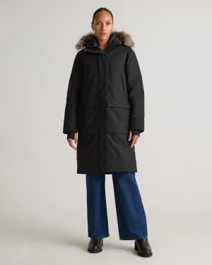 Responsible Down Hooded Long Parka