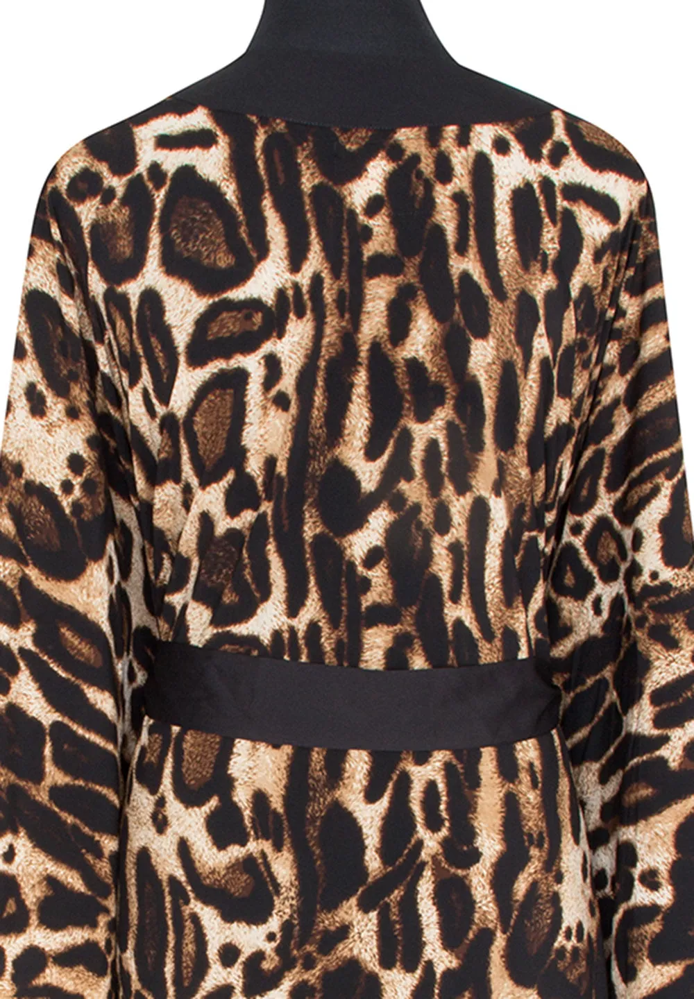 Safari - Wild Cat Kimono (Black)