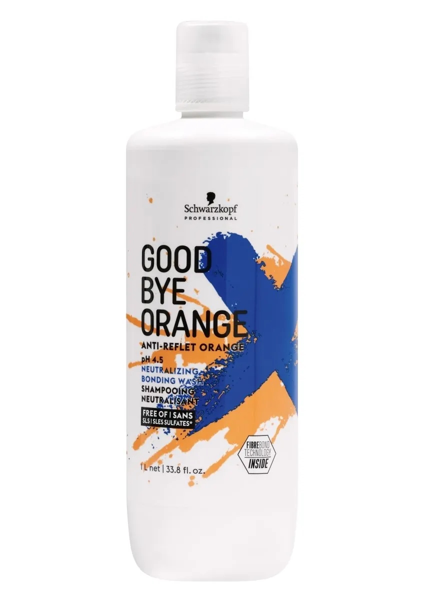 Schwarzkopf Good Bye Orange Neutralising Bonding Shampoo 1000ml