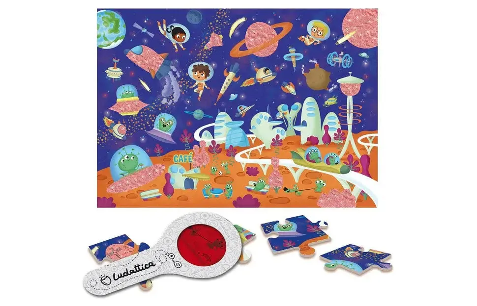 Secrets puzzle - space