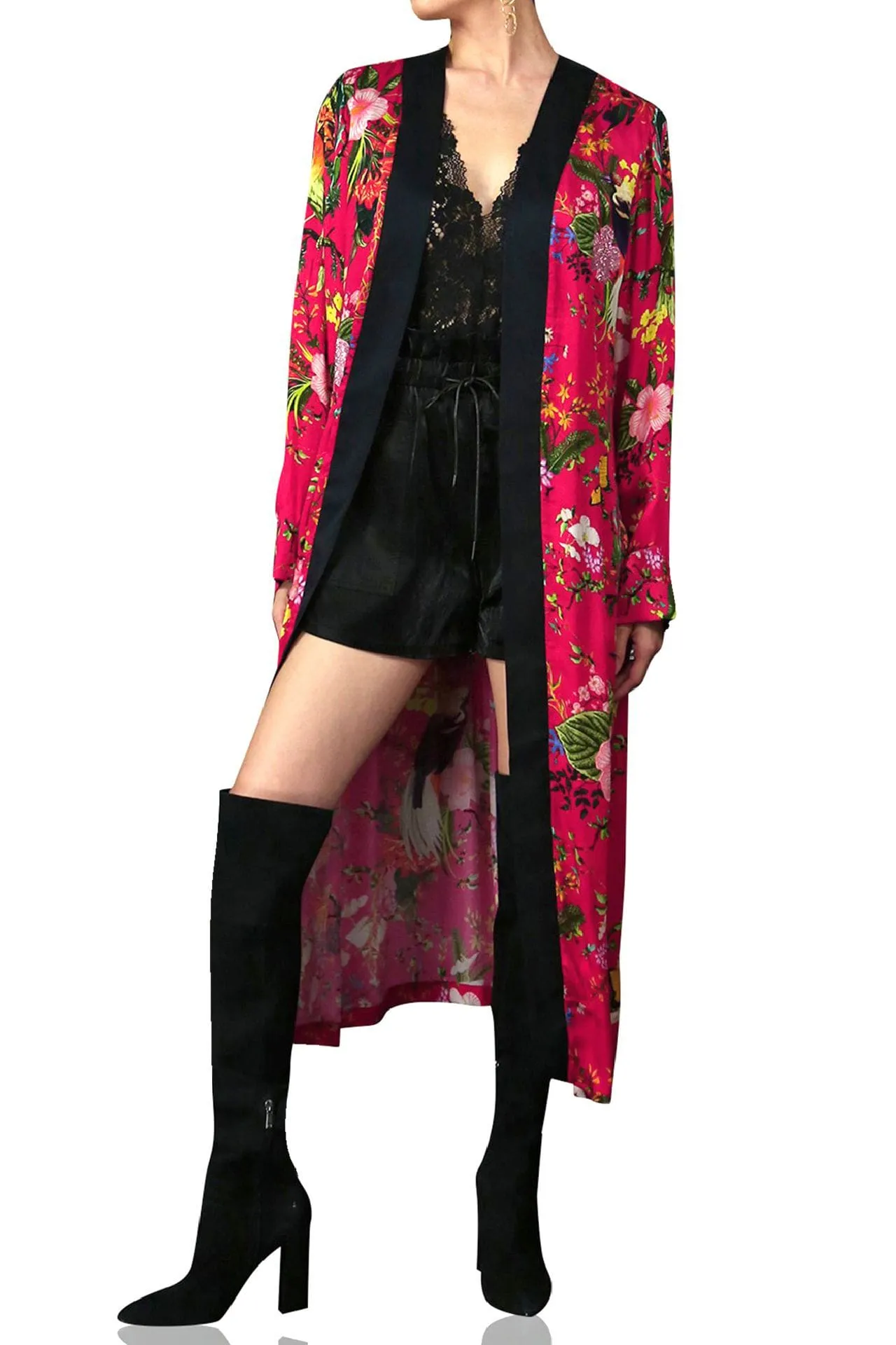 Silk Kimono Robe