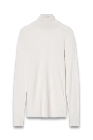 Slim-Fit Merino Wool Turtleneck Top