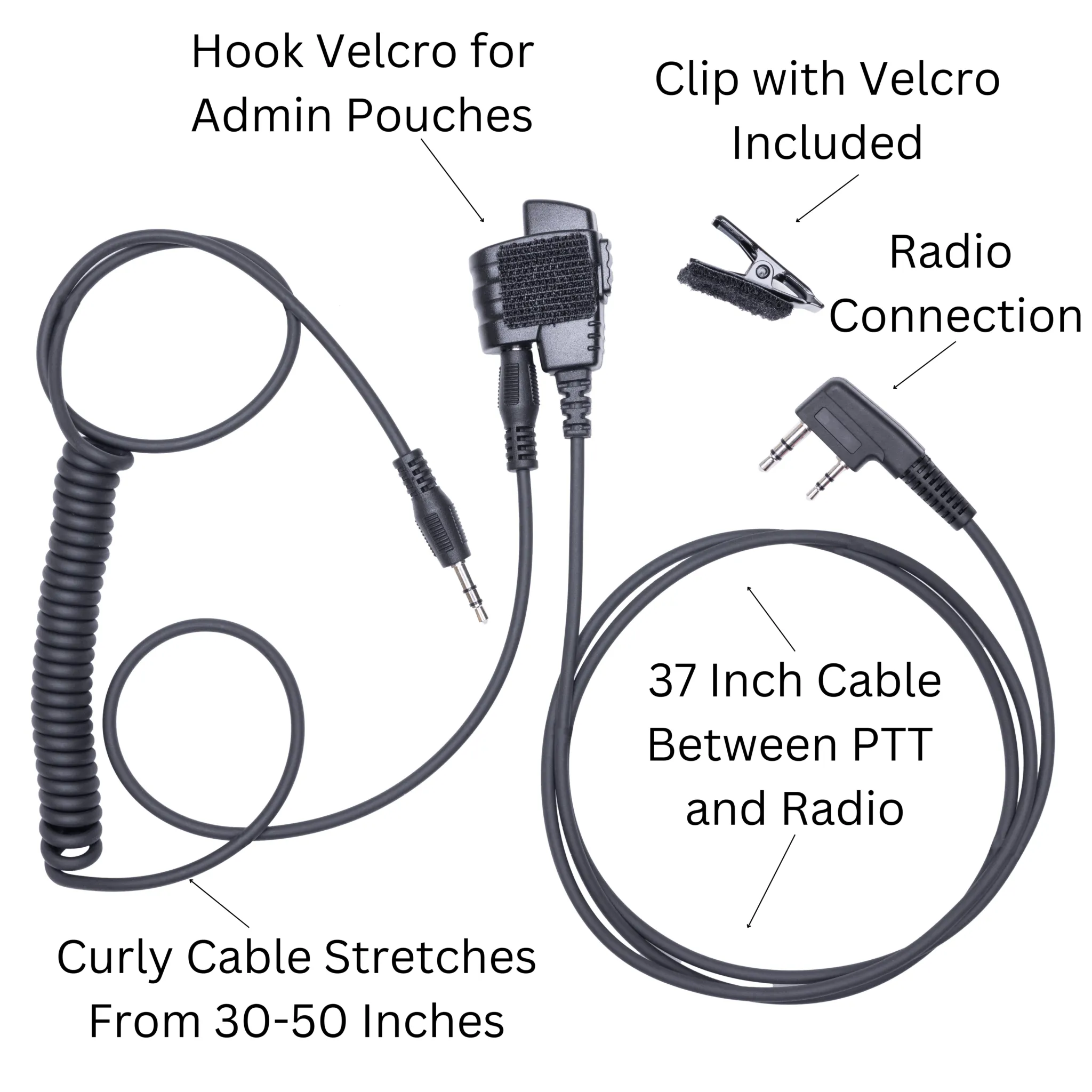 SMC (Shoot, Move, Communicate) Baofeng, Yaesu radios to Auxiliary Port for Electronic Earmuffs