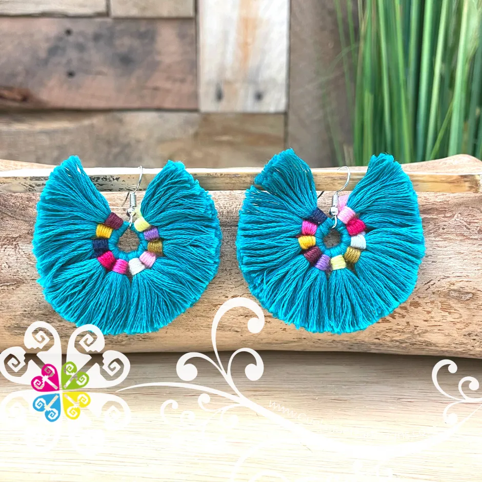 Strings Abanico Artisan Earrings