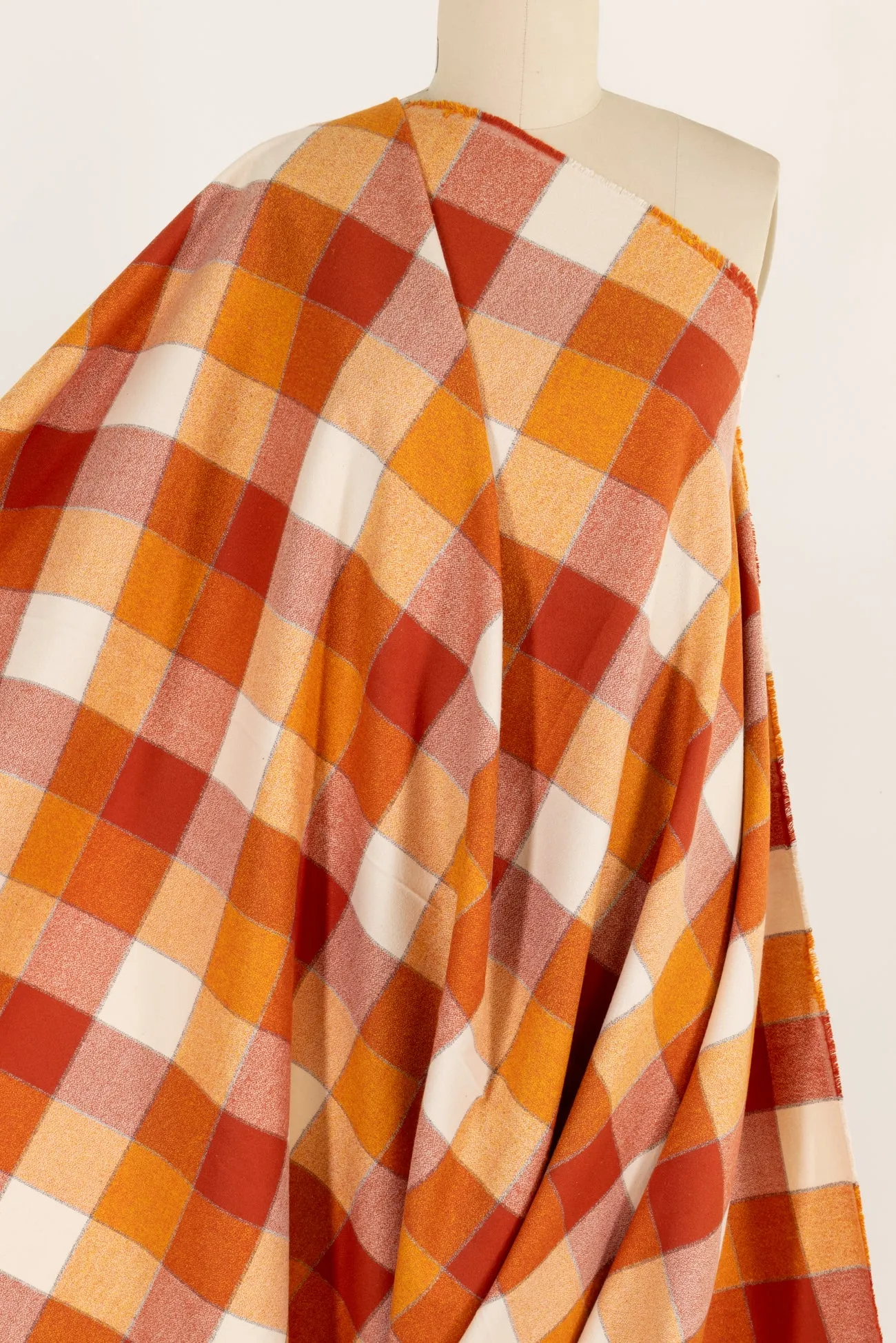 Sun Valley Plaid Cotton Flannel Woven