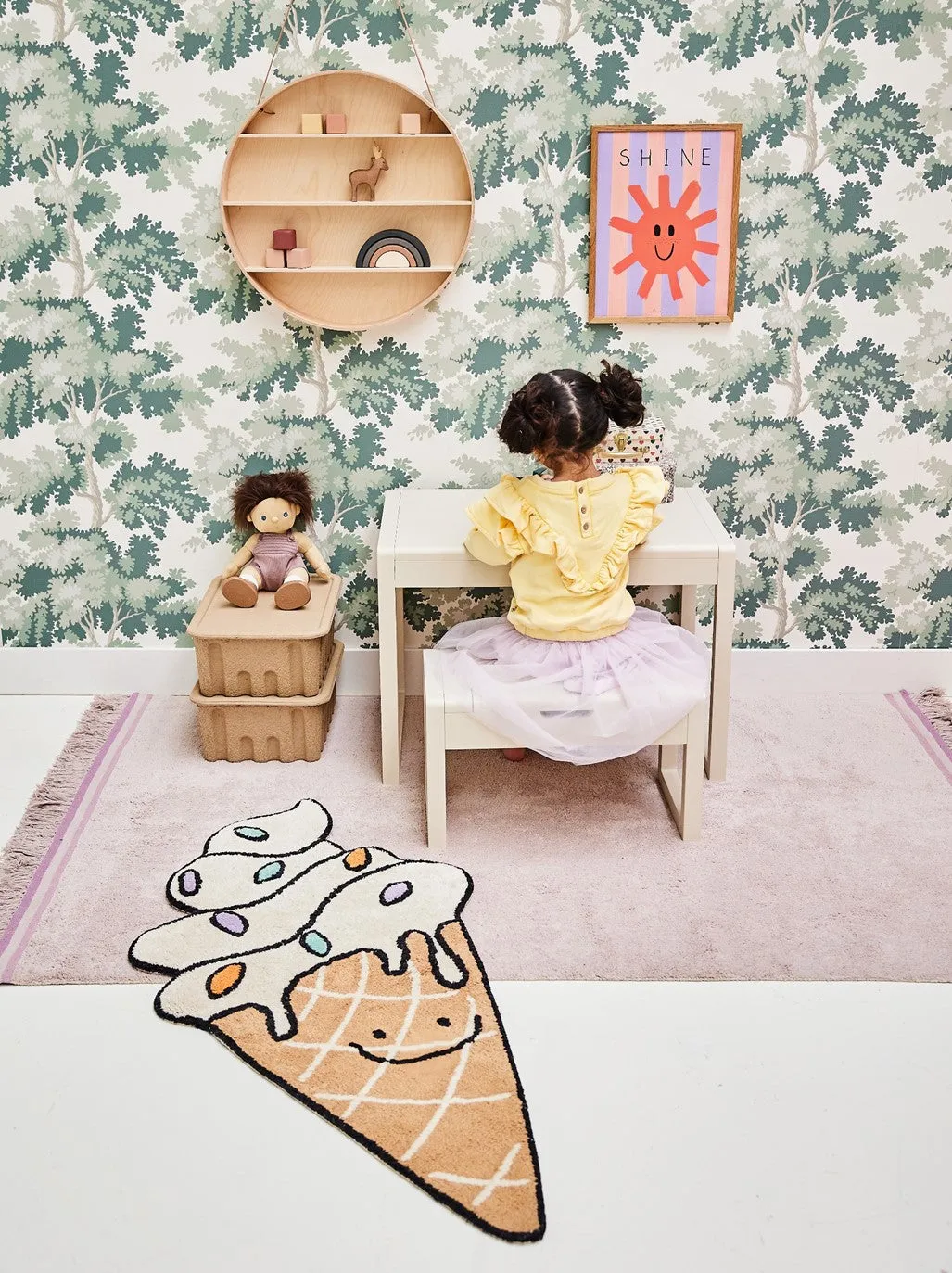 Tapis Petit Rug Ice Cream