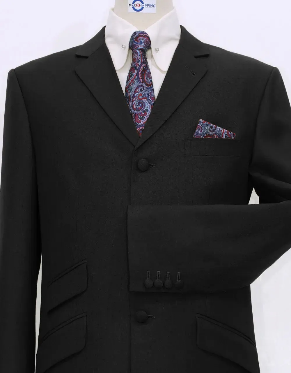 This Only Jacket -  Black Mod Blazer Jacket size 42 Regular
