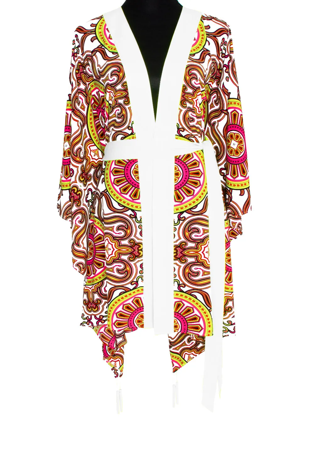 Tribal - Sun Kimono (Off-White)