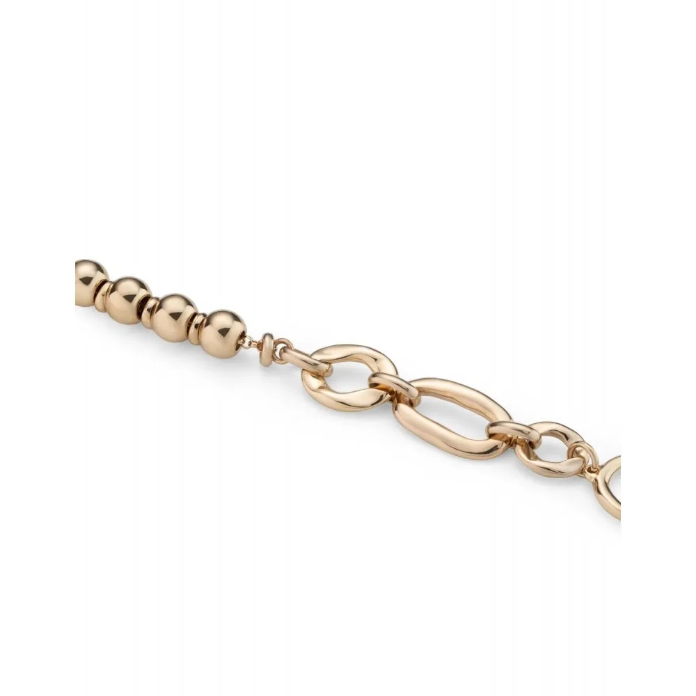 UNOde50 18K Gold Plated Cheerful Large Bracelet