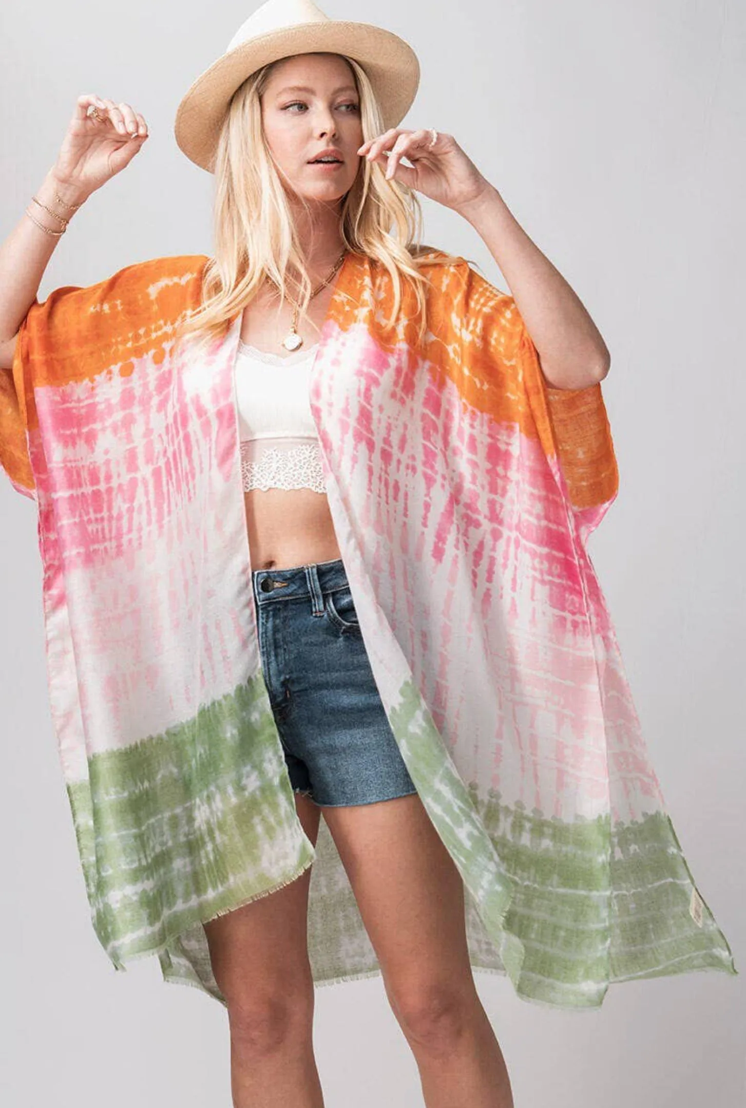Urban Daizy Tie Dye Kimono