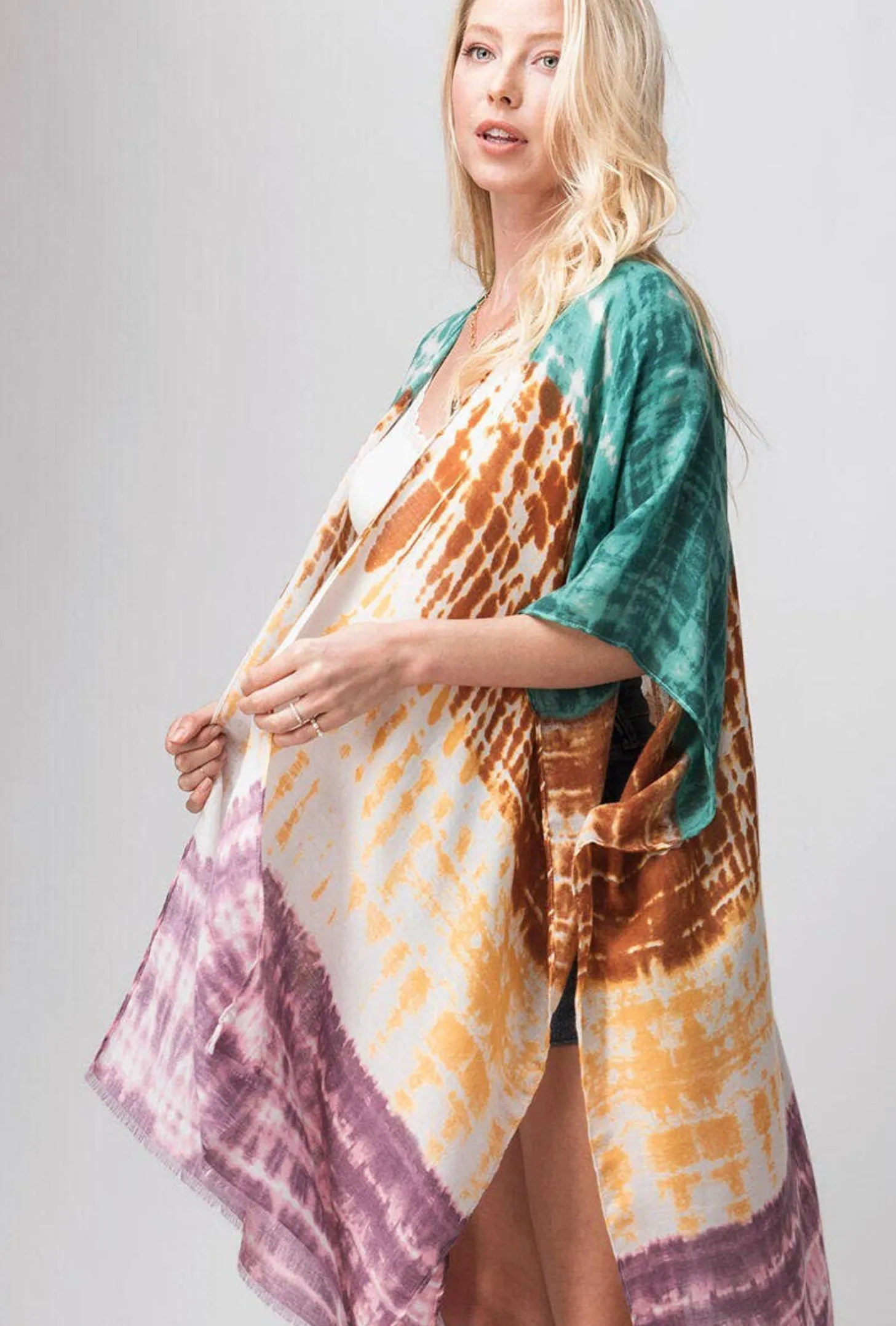 Urban Daizy Tie Dye Kimono