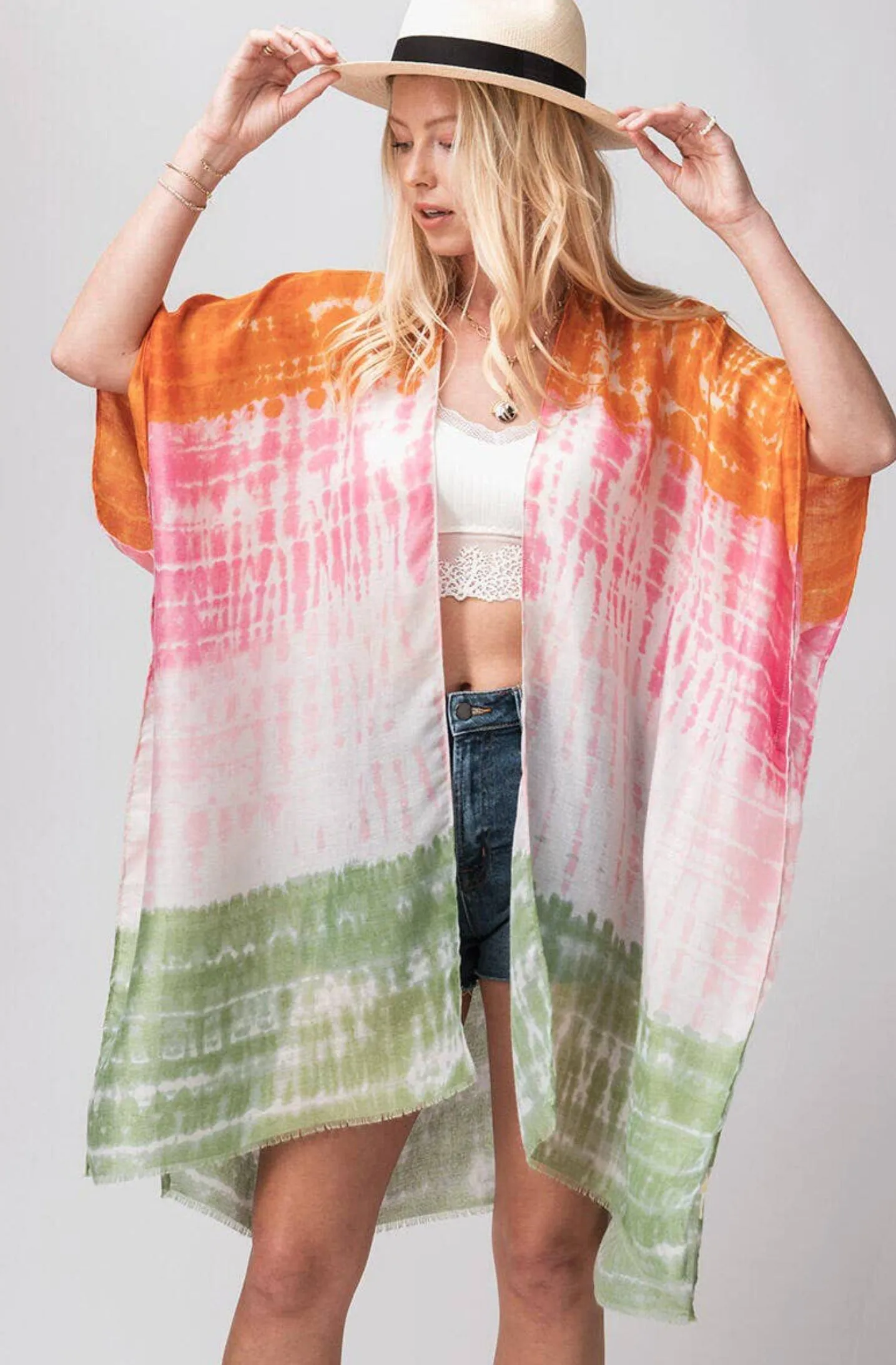 Urban Daizy Tie Dye Kimono