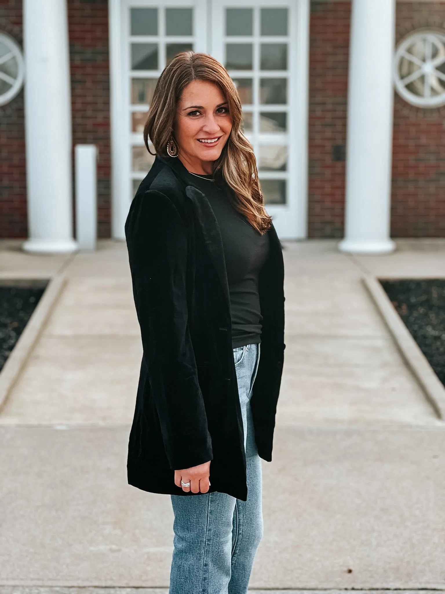 Velvet Blazer