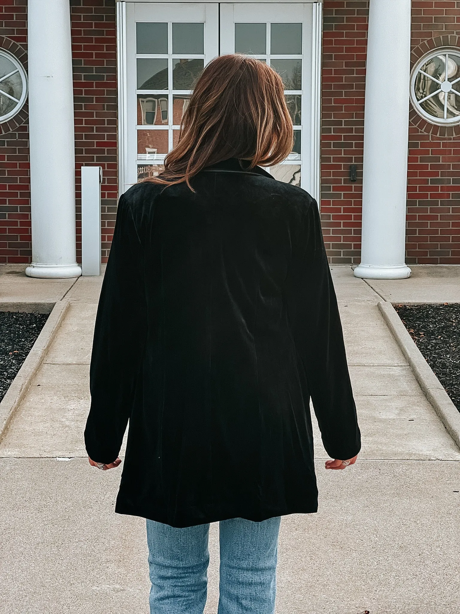 Velvet Blazer