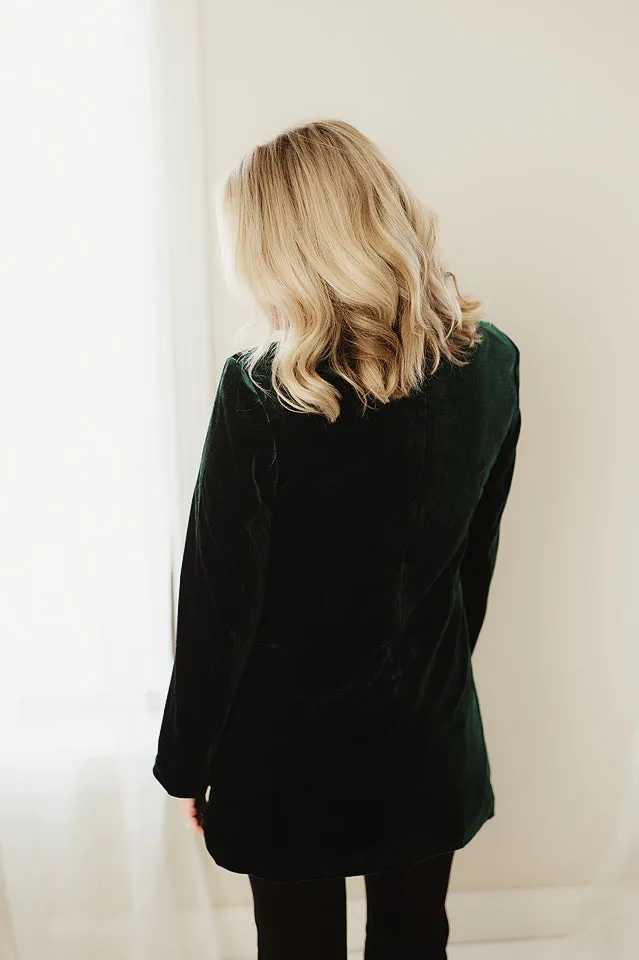 Velvet Blazer