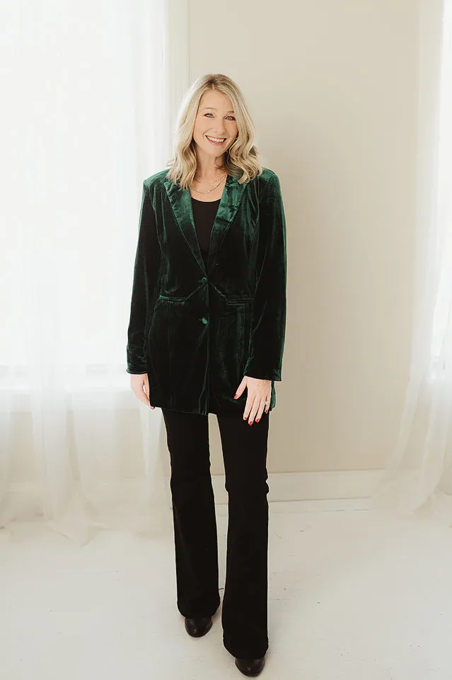 Velvet Blazer
