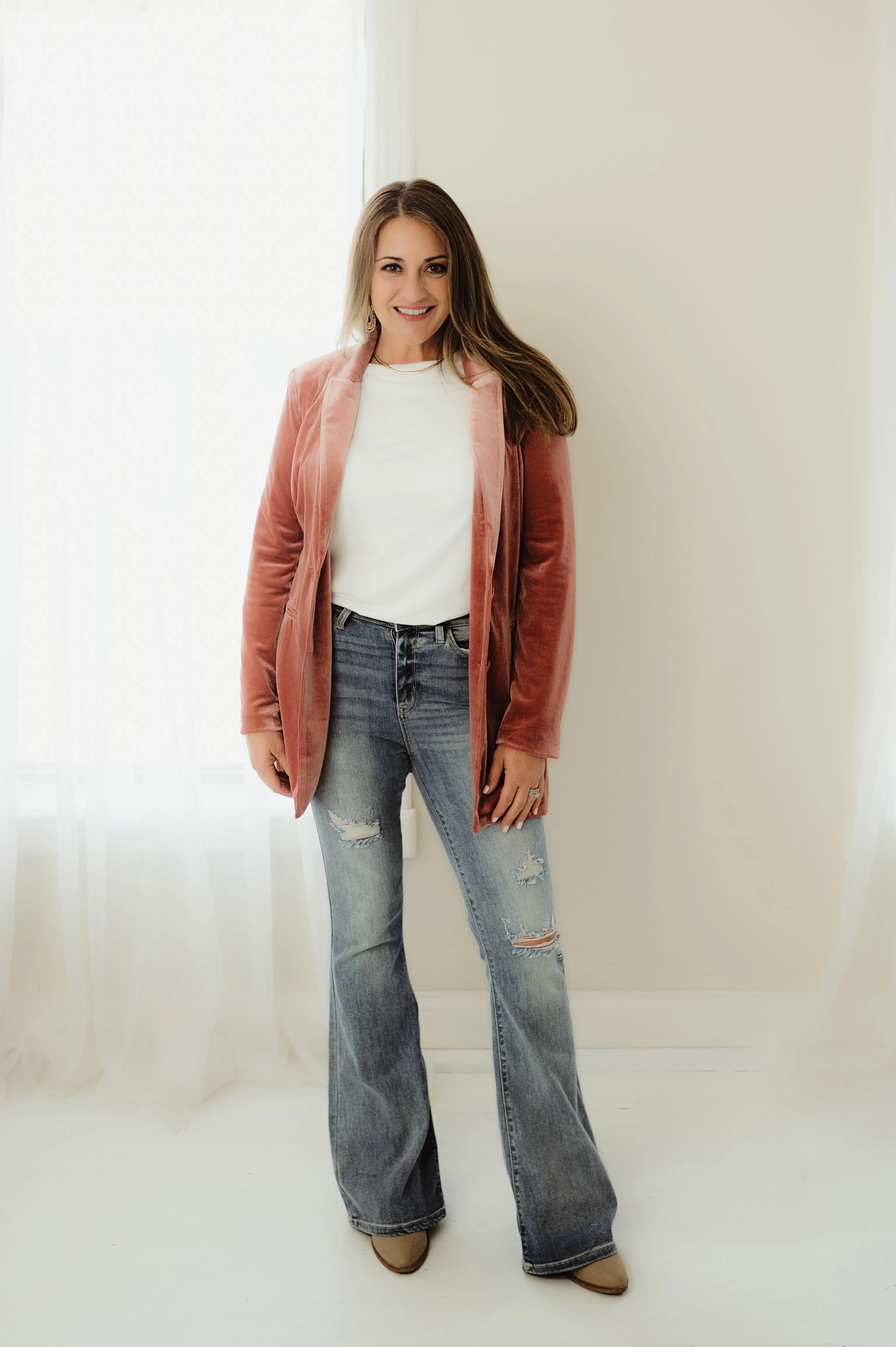 Velvet Blazer