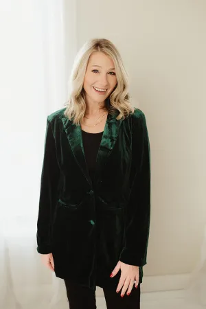 Velvet Blazer