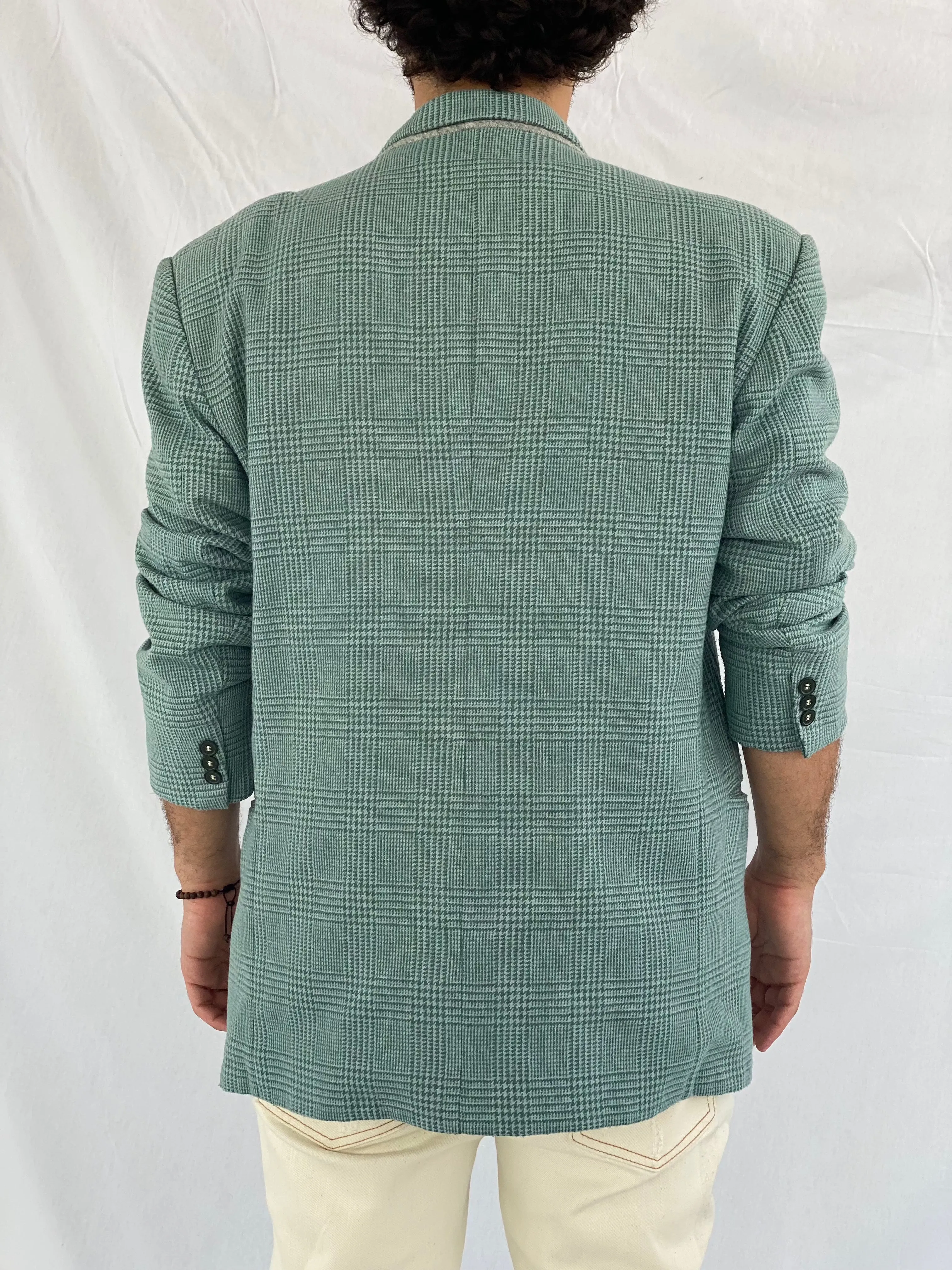 Vintage AQUARIUM Tweed Blazer