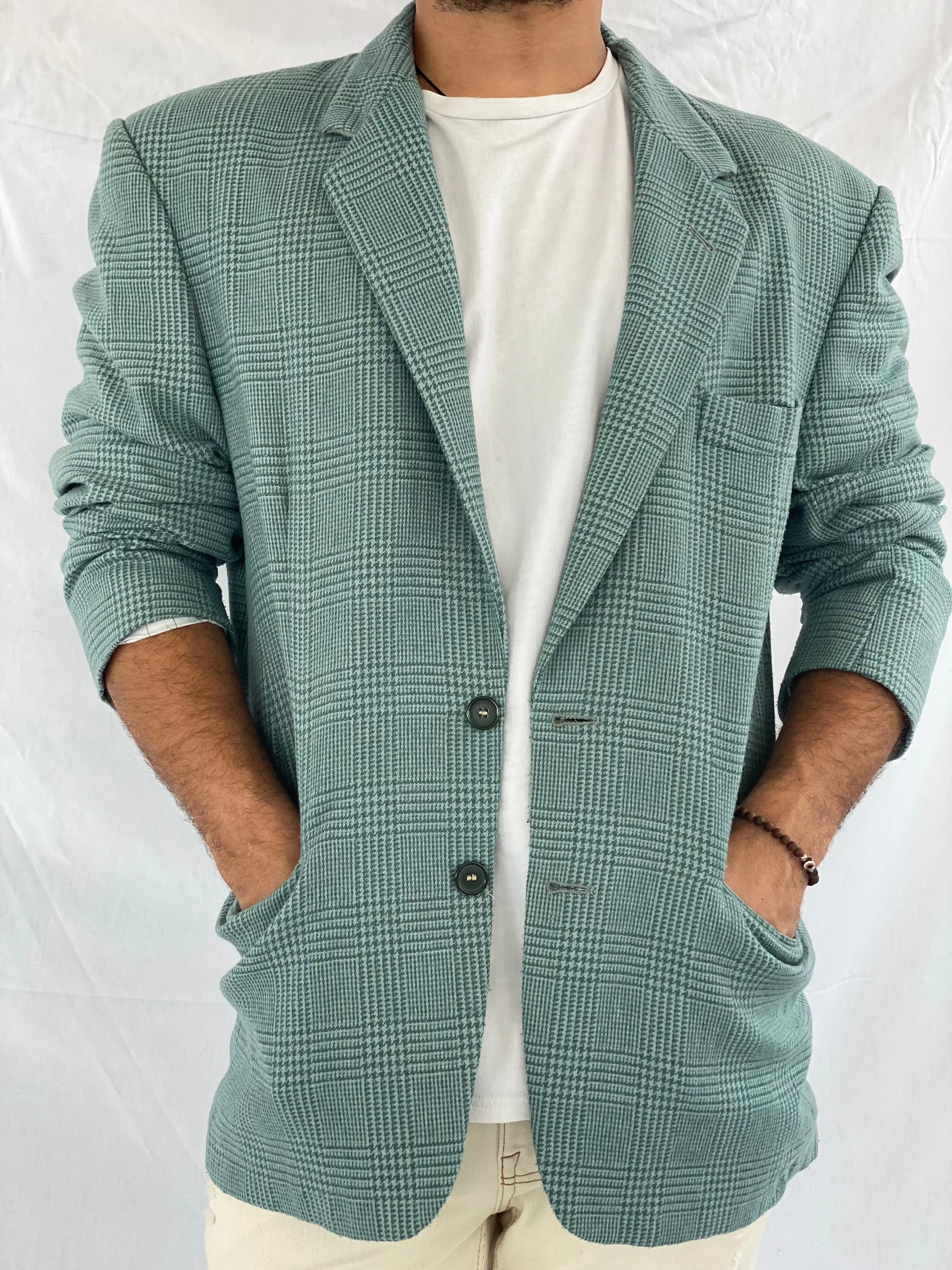 Vintage AQUARIUM Tweed Blazer
