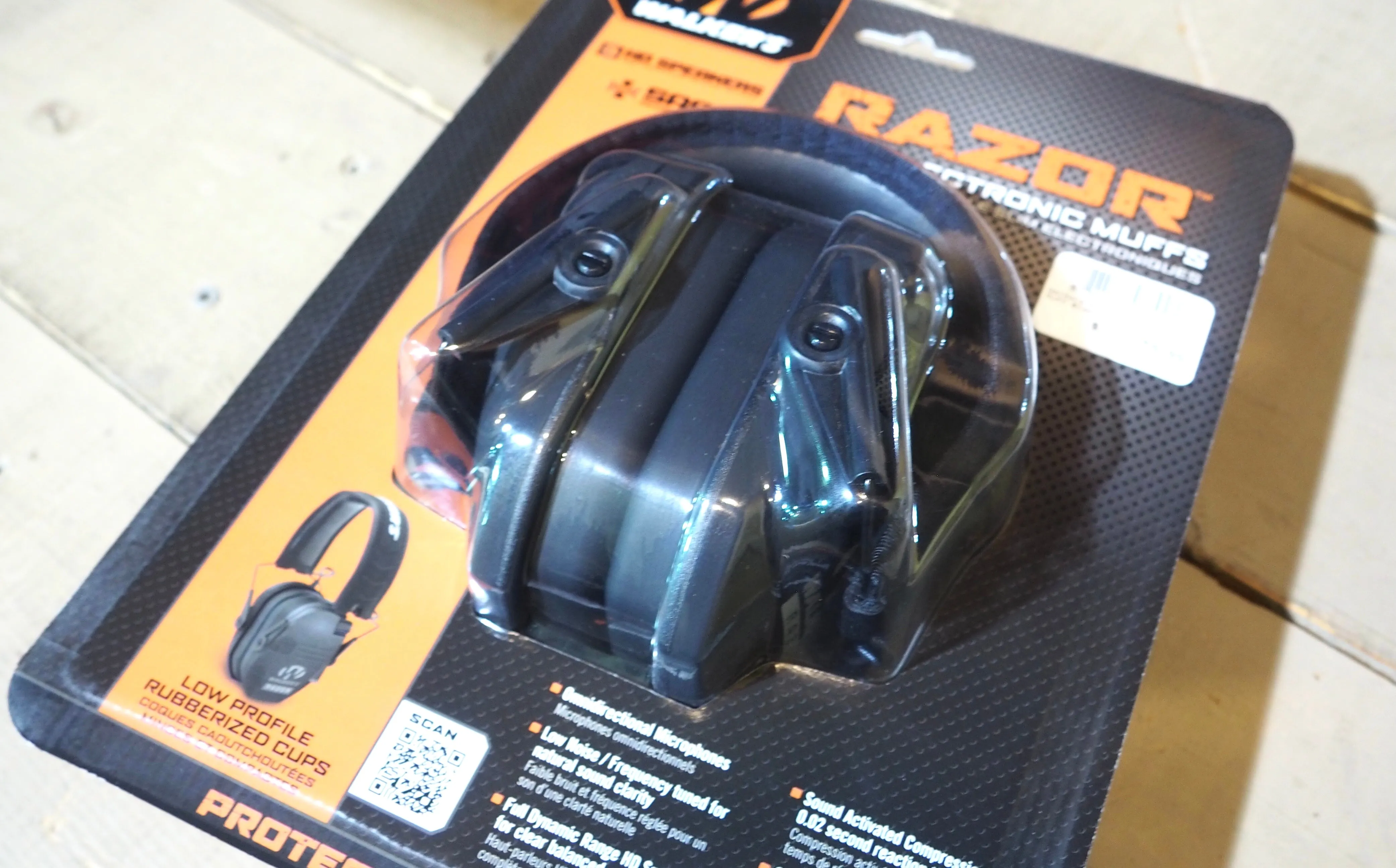 Walker's Razor Slim Electronic Muffs