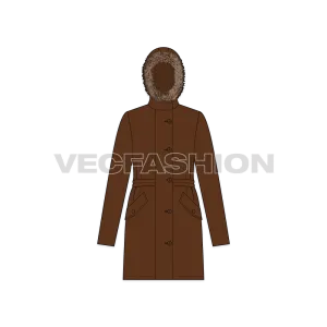 Women's Winter Parka Coat